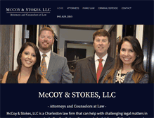 Tablet Screenshot of mccoyandstokes.com